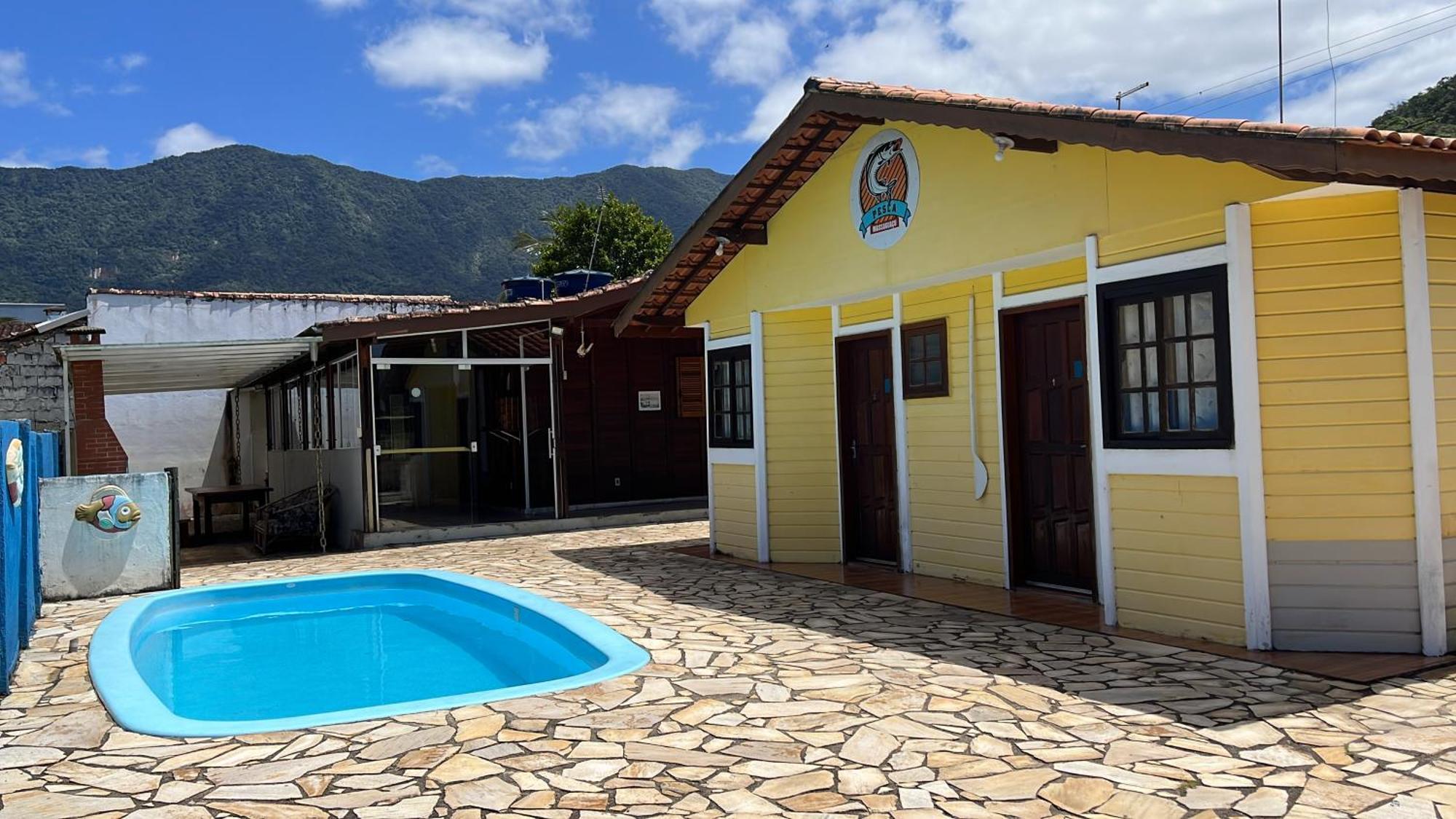 Chale Master Caraguatatuba Cond Alto Padrao Massaguacu Buitenkant foto