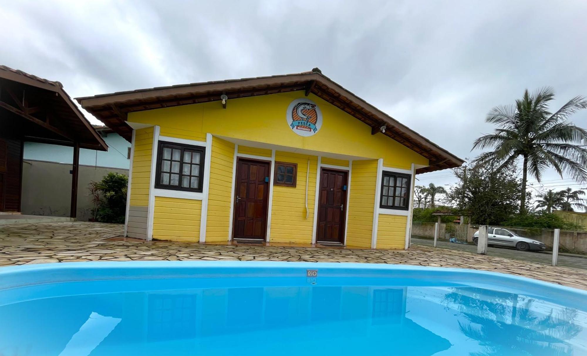 Chale Master Caraguatatuba Cond Alto Padrao Massaguacu Buitenkant foto